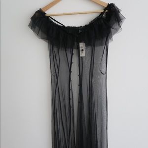 Mesh Pull Over Dress